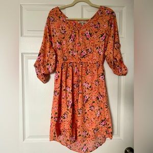 Floral Shirt Dress